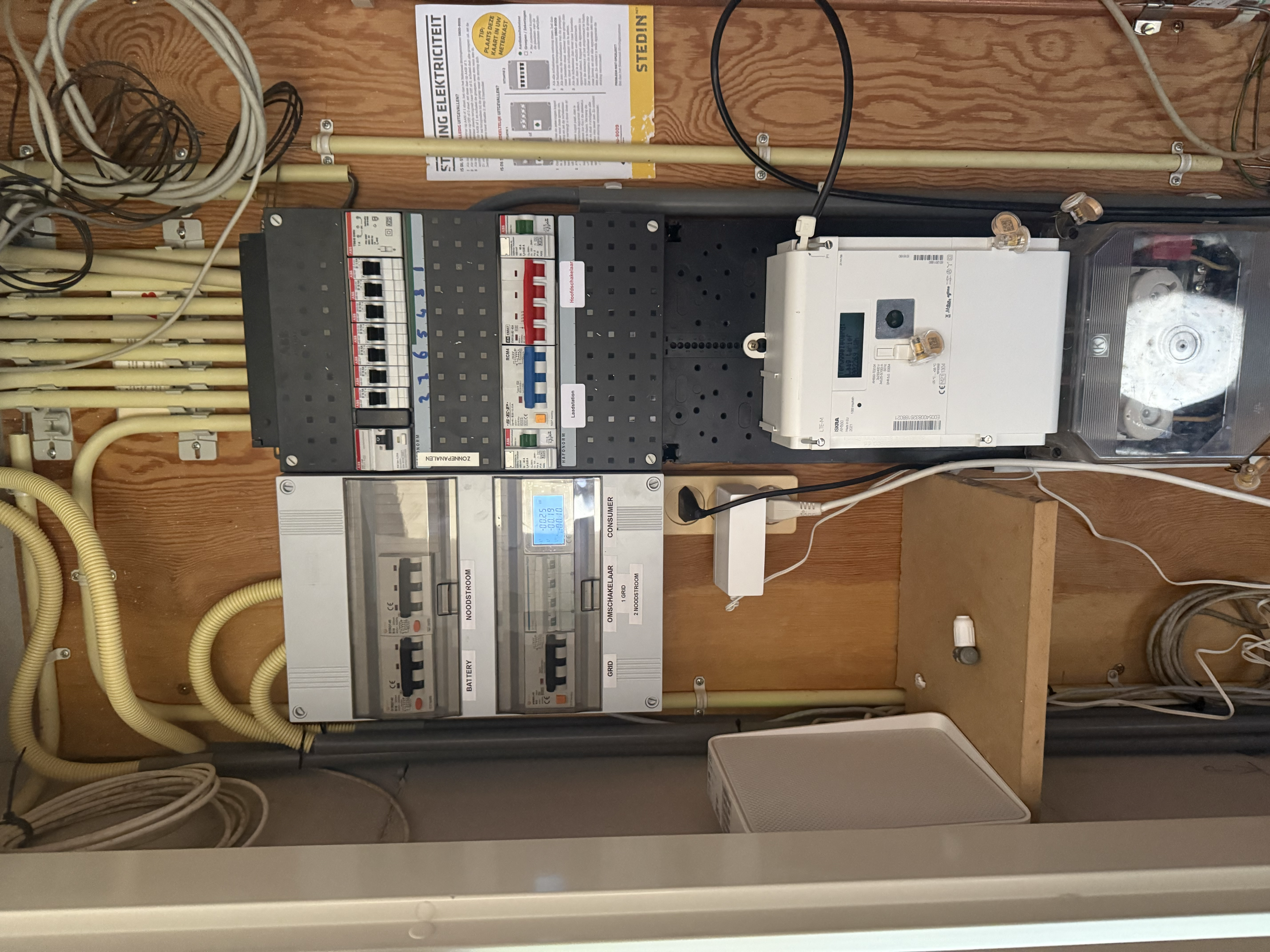 Airco met lift geplaatst